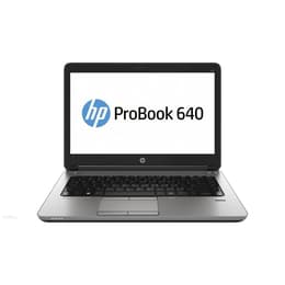 HP ProBook 640 G1 14" Core i3 2.4 GHz - HDD 500 GB - 4GB - teclado francés