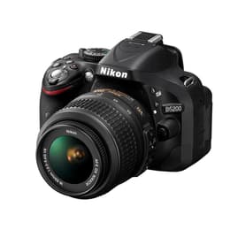 Réflex D5200 - Negro + Nikon Nikon AF-S DX VR 55-200 mm f/3.5-5.6G VR f/3.5-5.6G VR