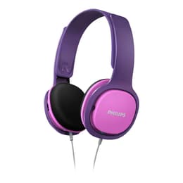 Cascos con cable Philips SHK2000PK - Púrpura