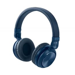 Cascos con cable + inalámbrico micrófono Muse M-276 BTB - Azul