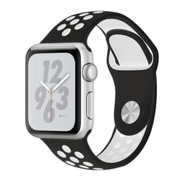 Apple Watch (Series 4) 2018 GPS 40 mm - Aluminio Plata - Deportiva Nike Negro/Blanco