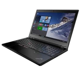 Lenovo ThinkPad P50 15" Core i7 2.7 GHz - SSD 750 GB + HDD 500 GB - 16GB - teclado francés