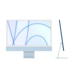 iMac 24" (2021) M1 de Apple con CPU de 8 núcleos GPU de 8 núcleos - 512 GB SSD - 8 GB QWERTZ - Alemán Vidrio estándar