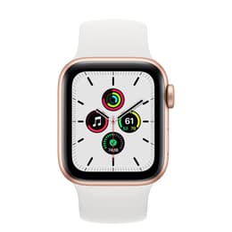 Apple Watch (Series 6) 2020 GPS + Cellular 40 mm - Aluminio Oro - Correa deportiva Blanco