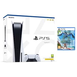 PlayStation 5 825GB - Blanco + Horizon Forbidden West