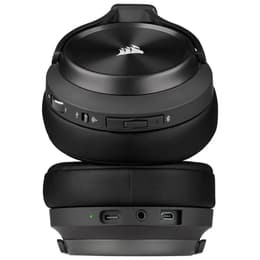 Cascos reducción de ruido gaming con cable + inalámbrico micrófono Corsair Virtuoso RGB - Negro