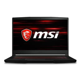 MSI GF63 Thin 10SCR-016XFR 15" Core i5 2.5 GHz - SSD 512 GB - 16GB - NVIDIA GeForce GTX 1650 Max-Q Teclado Francés