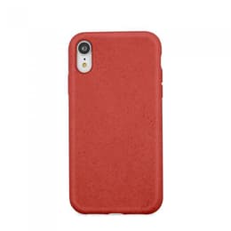 Funda iPhone XR - Material natural - Rojo
