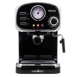 Cafeteras Expresso Sogo CAF-SS-5680 de 1100 W L - Negro