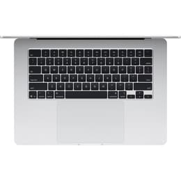 MacBook Air 15" (2025) - M4 de Apple con CPU de 10 núcleos y GPU de 10 núcleos - 16GB RAM - SSD 256GB - Pantalla estándar - QWERTY - Holandés