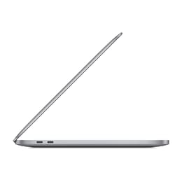 MacBook Pro 13" (2020) - M1 de Apple con CPU de 8 núcleos y GPU de 8 núcleos - 8GB RAM - SSD 512GB - Pantalla estándar - QWERTY - Inglés