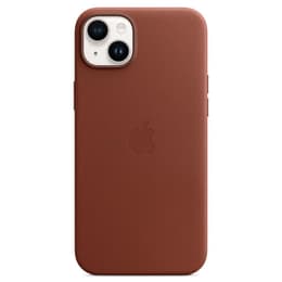 Funda de piel Apple iPhone 14 Plus - Magsafe - Piel Marrón