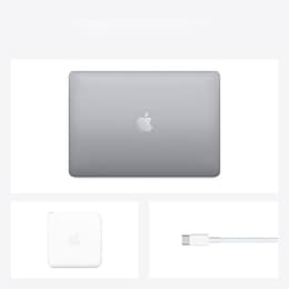 MacBook Pro 13" (2020) - M1 de Apple con CPU de 8 núcleos y GPU de 8 núcleos - 16GB RAM - SSD 1000GB - QWERTY - Inglés