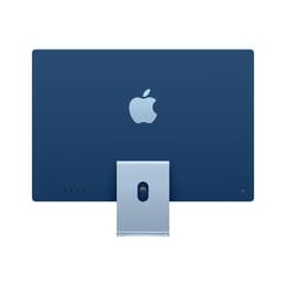 iMac 24" (2021) M1 de Apple con CPU de 8 núcleos GPU de 7 núcleos - 256 GB SSD - 8 GB QWERTY - Italiano Vidrio estándar