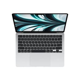 MacBook Air 13" (2022) - M2 de Apple con CPU de 8 núcleos y GPU de 10 núcleos - 8GB RAM - SSD 512GB - Pantalla estándar - QWERTZ - Alemán