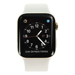 Apple Watch (Series 4) 2018 44 mm - Acero inoxidable Oro - Deportiva Gris