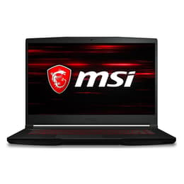 MSI GF63 Thin 10SCSR-1649FR 15" Core i5 2.5 GHz - SSD 512 GB - 8GB - NVIDIA GeForce GTX 1650TI Teclado Francés