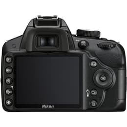 Cámara Reflex - Nikon D3200 - Negro + lente AF-S DX NIKKON 18-55 mm