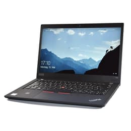 Lenovo ThinkPad T490s 14" Core i5 1.6 GHz - SSD 256 GB - 8GB - AZERTY - Inglés