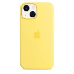 Funda Apple iPhone 13 Mini - Magsafe - Silicona Amarillo