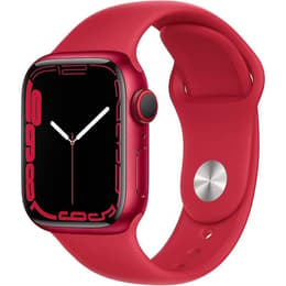 Apple Watch (Series 7) 2021 GPS + Cellular 41 mm - Aluminio Rojo - Correa loop deportiva Rojo