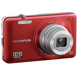 Cámara compacta VG-120 - Rojo + Olympus Olympus Lens Wide Optical Zoom f/2.8-5.6