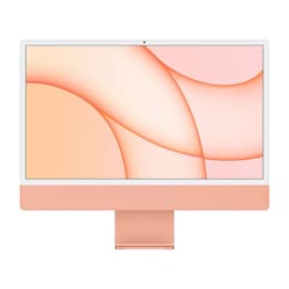 iMac 24" (2021) M1 de Apple con CPU de 8 núcleos GPU de 8 núcleos - 512 GB SSD - 8 GB QWERTY - Inglés Vidrio estándar