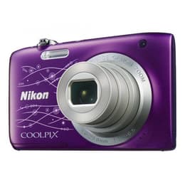 Cámara compacta Coolpix S2800 - Púrpura + Nikon Nikkor 5X Wide Optical Zoom 26-130mm f/3.2-6.5 f/3.2-6.5