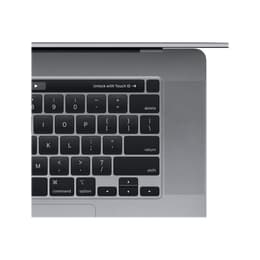 MacBook Pro Touch Bar 16" Retina (2019) - Core i9 2.3 GHz SSD 1000 - 16GB - teclado francés