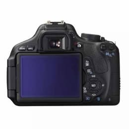 Cámara Reflex - Canon EOS 600D Sin objetivo - Negro