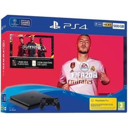 PlayStation 4 Slim 500GB - Negro + FIFA 20