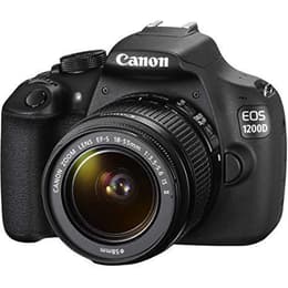 Reflex - Canon EOS 1200D - Negro + Lente Tamron 18-200 mm f/3.5 - 6.3 DI II VC