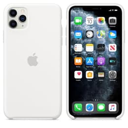 Funda de silicona Apple iPhone 11 Pro Max - Silicona Blanco