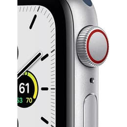 Apple Watch Series SE 2 (2022) GPS 44 mm - Aluminio Plata - Correa deportiva Azul