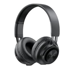 Cascos reducción de ruido gaming con cable + inalámbrico micrófono Burnester TM-073 - Negro