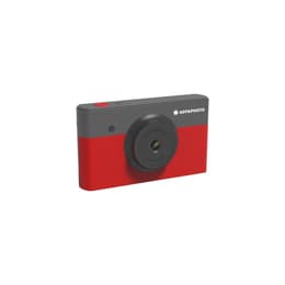 Instantánea - Agfa AMS23RD Mini Sólo la carcasa Rojo