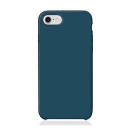 Funda iPhone 6 Plus/6S Plus y 2 protectores de pantalla - Silicona - Verde azulado