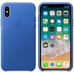Funda Apple iPhone X / XS - Piel Azul