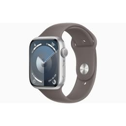 Apple Watch Series 9 (2023) GPS 45 mm - Aluminio Plata - Correa deportiva Gris