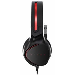Cascos reducción de ruido gaming con cable micrófono Acer Nitro - Negro