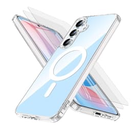 Funda Galaxy S24 FE y 2 protectores de pantalla - TPU - Transparente