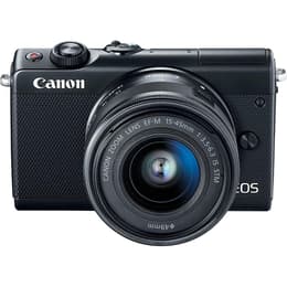 Cámara híbrida Canon EOS M100 - Negro + objetivo Canon EF-M 15-45 mm f/3.5-6.3 IS STM