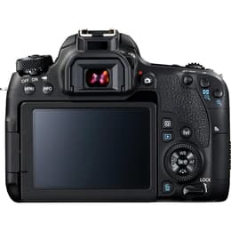 Reflex - Canon EOS 77D Sin objetivo - Negro