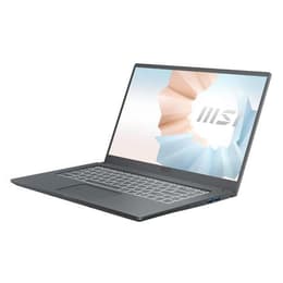 MSI Modern 15 A10M 15" Core i3 2.1 GHz - SSD 512 GB - 8GB - AZERTY - Francés