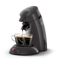 Cafeteras monodosis Compatible con Senseo Philips Eco HD6552/36 L - Gris
