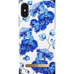 Funda iPhone X/XS - Plástico - Azul