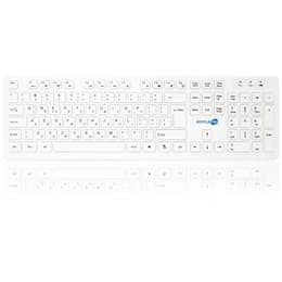 Simpletek Teclado QWERTY Wireless Greek Mouse and Keyboard
