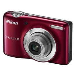 Cámara compacta Nikon Coolpix L25 - Rojo