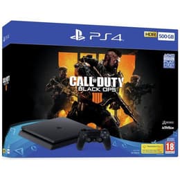 PlayStation 4 Slim 500GB - Negro + Call of Duty: Black Ops 4