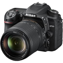 Réflex D7500 - Negro + Nikon AF-S DX Nikkor 18-140mm f/3.5-5.6G ED VR f/3.5-5.6